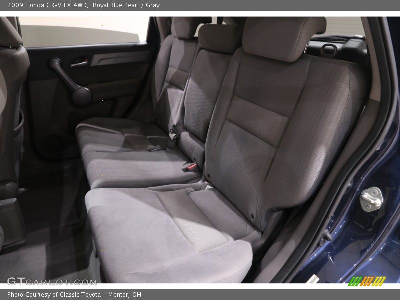 Royal Blue Pearl / Gray 2009 Honda CR-V EX 4WD