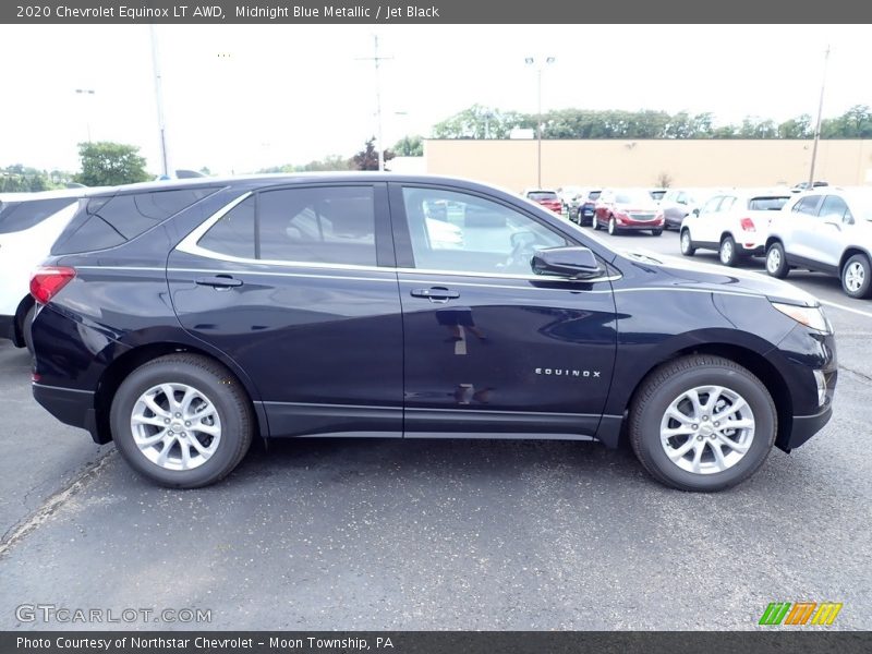Midnight Blue Metallic / Jet Black 2020 Chevrolet Equinox LT AWD