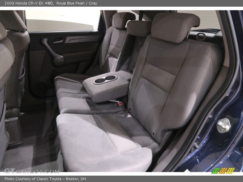 Royal Blue Pearl / Gray 2009 Honda CR-V EX 4WD