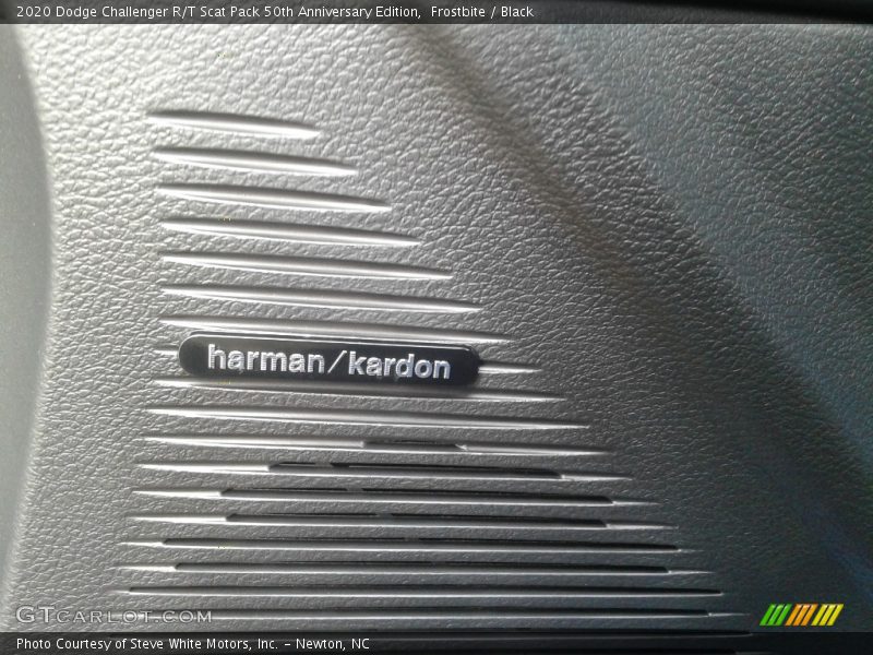 Frostbite / Black 2020 Dodge Challenger R/T Scat Pack 50th Anniversary Edition