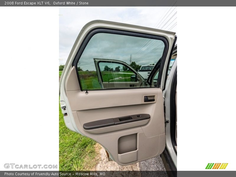Oxford White / Stone 2008 Ford Escape XLT V6