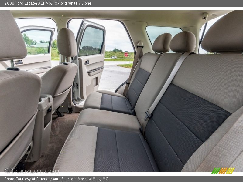 Oxford White / Stone 2008 Ford Escape XLT V6