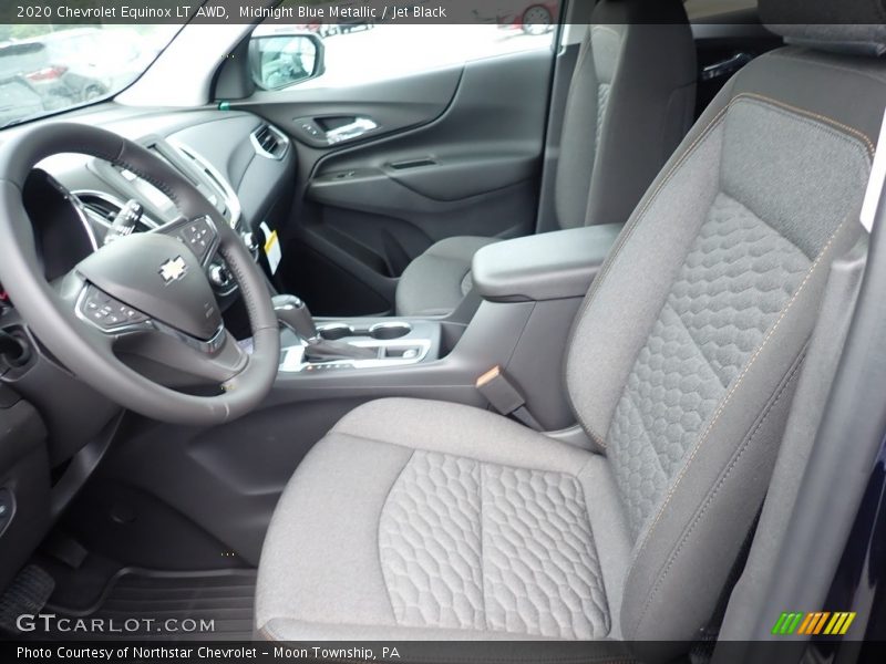 Midnight Blue Metallic / Jet Black 2020 Chevrolet Equinox LT AWD