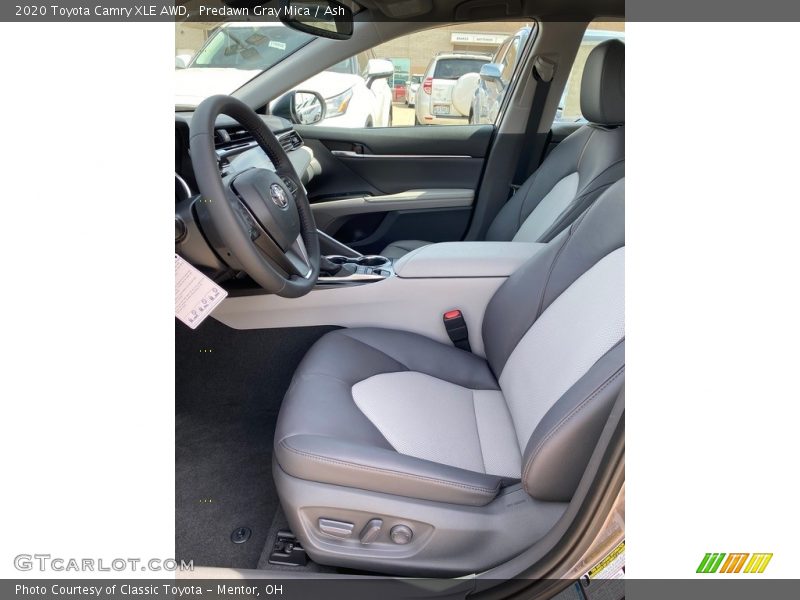 Predawn Gray Mica / Ash 2020 Toyota Camry XLE AWD