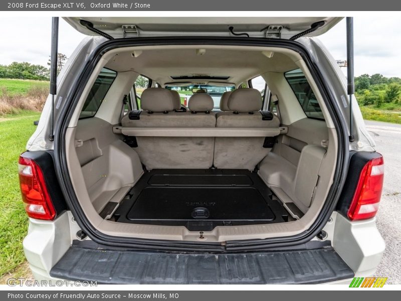 Oxford White / Stone 2008 Ford Escape XLT V6