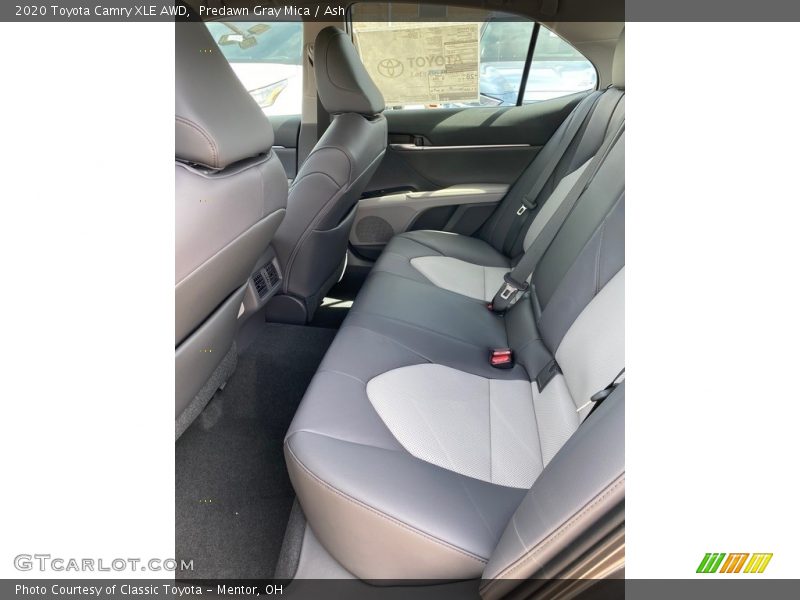 Predawn Gray Mica / Ash 2020 Toyota Camry XLE AWD