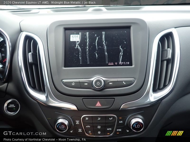 Midnight Blue Metallic / Jet Black 2020 Chevrolet Equinox LT AWD