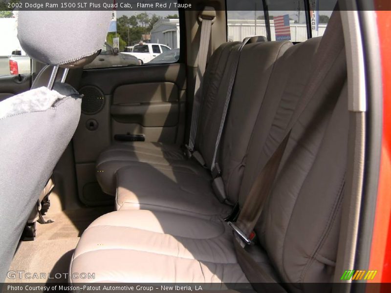 Flame Red / Taupe 2002 Dodge Ram 1500 SLT Plus Quad Cab