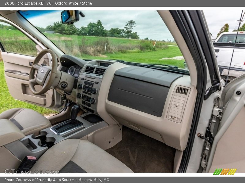 Oxford White / Stone 2008 Ford Escape XLT V6