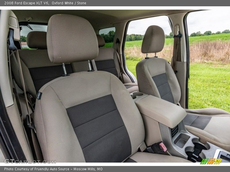 Oxford White / Stone 2008 Ford Escape XLT V6