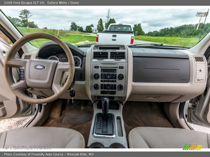Oxford White / Stone 2008 Ford Escape XLT V6
