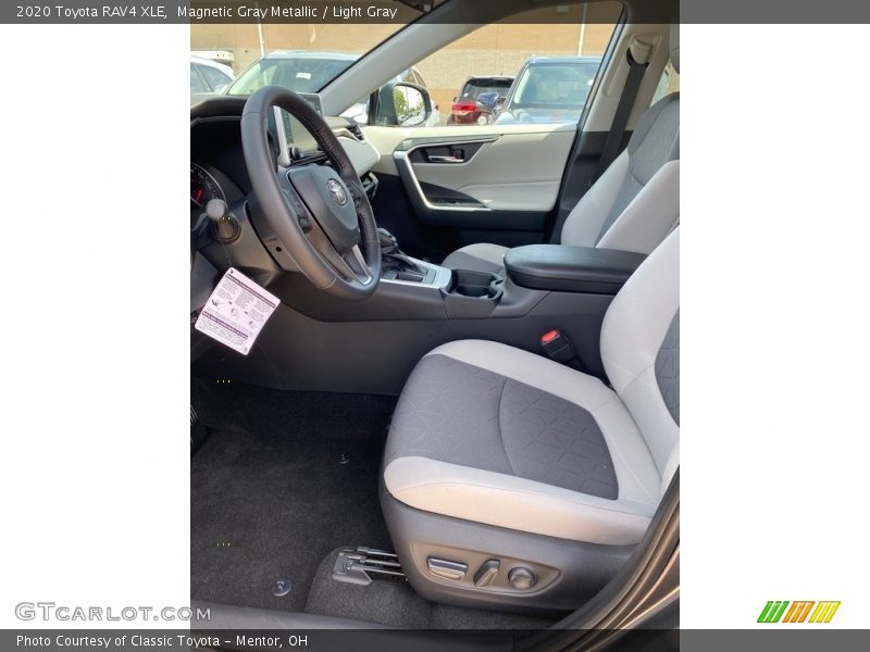 Magnetic Gray Metallic / Light Gray 2020 Toyota RAV4 XLE