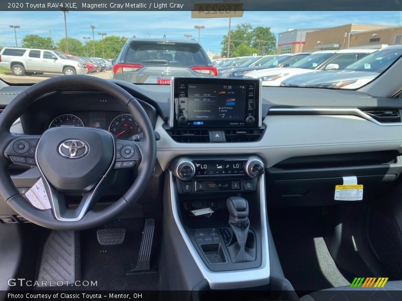 Magnetic Gray Metallic / Light Gray 2020 Toyota RAV4 XLE