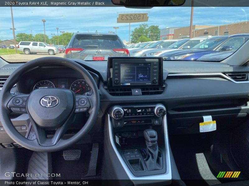 Magnetic Gray Metallic / Black 2020 Toyota RAV4 XLE
