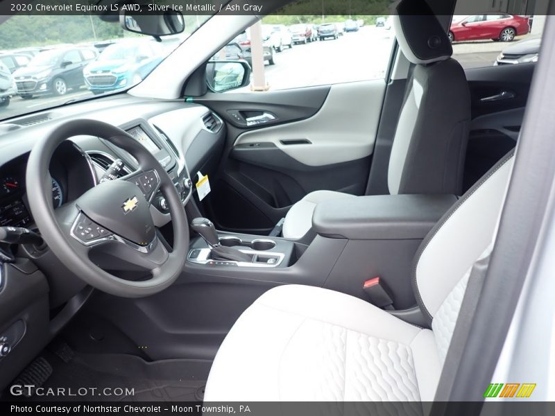Silver Ice Metallic / Ash Gray 2020 Chevrolet Equinox LS AWD