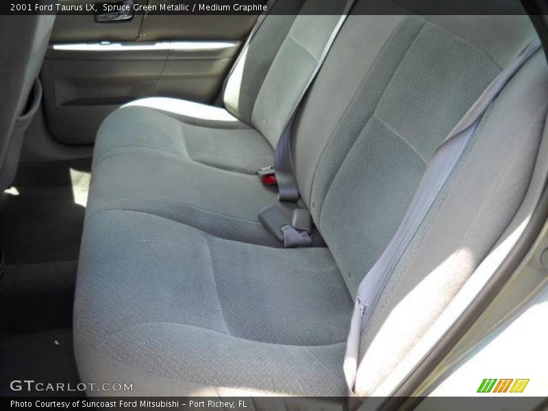 Spruce Green Metallic / Medium Graphite 2001 Ford Taurus LX