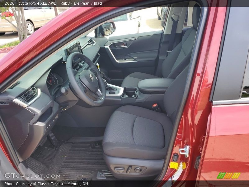 Ruby Flare Pearl / Black 2020 Toyota RAV4 XLE AWD