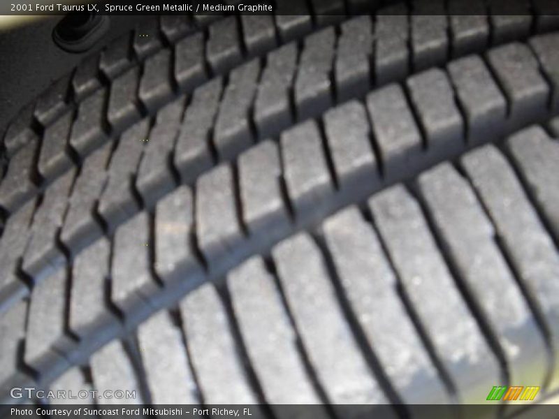 Spruce Green Metallic / Medium Graphite 2001 Ford Taurus LX