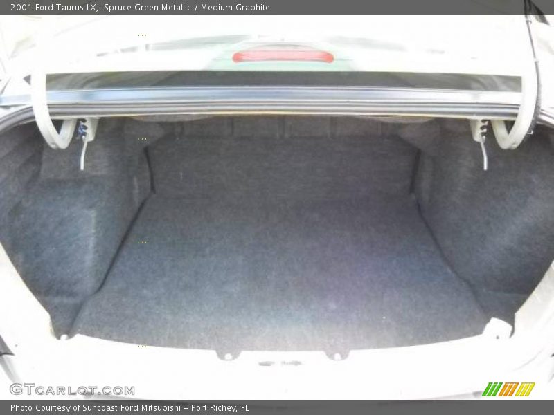 Spruce Green Metallic / Medium Graphite 2001 Ford Taurus LX