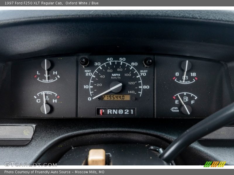  1997 F250 XLT Regular Cab XLT Regular Cab Gauges