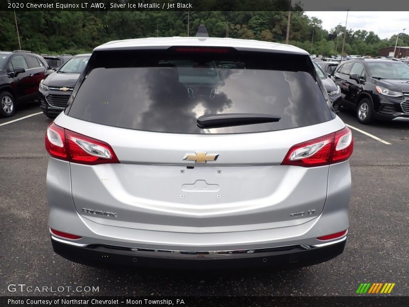 Silver Ice Metallic / Jet Black 2020 Chevrolet Equinox LT AWD