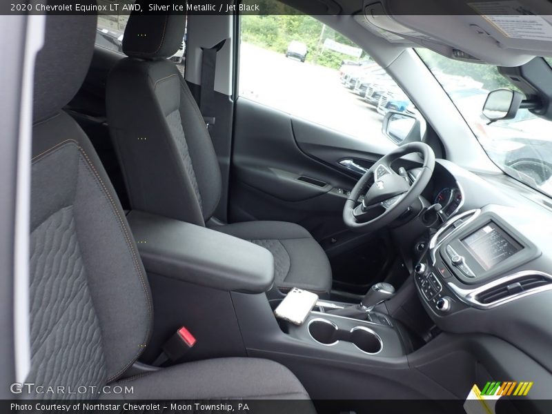 Silver Ice Metallic / Jet Black 2020 Chevrolet Equinox LT AWD