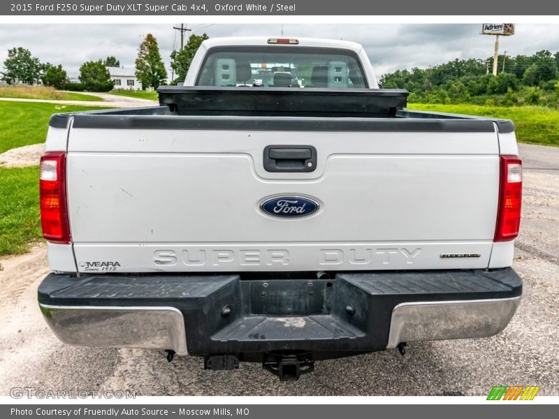 Oxford White / Steel 2015 Ford F250 Super Duty XLT Super Cab 4x4