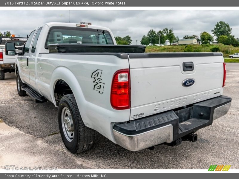 Oxford White / Steel 2015 Ford F250 Super Duty XLT Super Cab 4x4