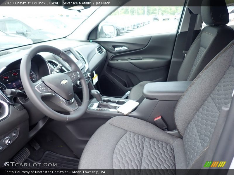 Silver Ice Metallic / Jet Black 2020 Chevrolet Equinox LT AWD