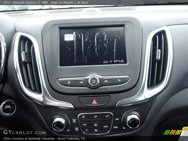 Silver Ice Metallic / Jet Black 2020 Chevrolet Equinox LT AWD