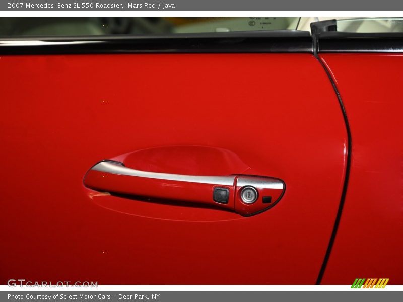 Mars Red / Java 2007 Mercedes-Benz SL 550 Roadster