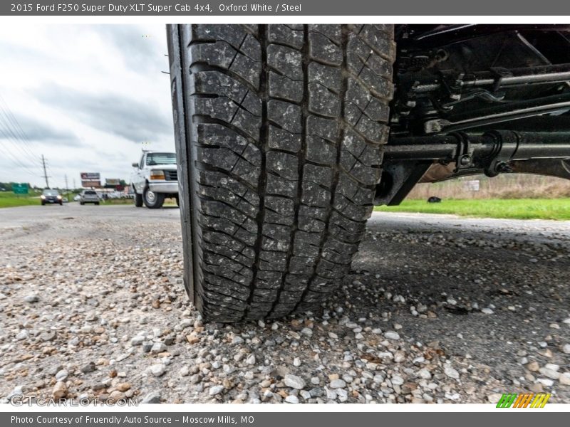 Oxford White / Steel 2015 Ford F250 Super Duty XLT Super Cab 4x4