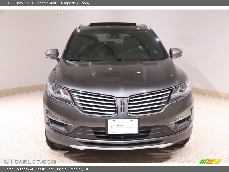 Magnetic / Ebony 2017 Lincoln MKC Reserve AWD