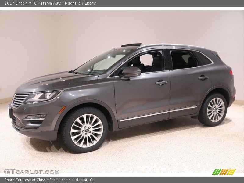 Magnetic / Ebony 2017 Lincoln MKC Reserve AWD