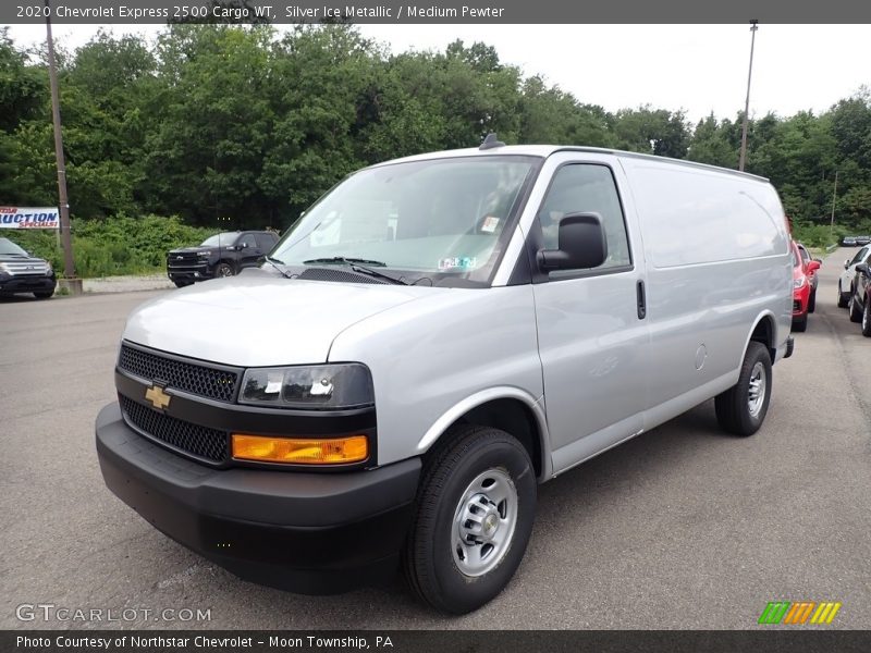Silver Ice Metallic / Medium Pewter 2020 Chevrolet Express 2500 Cargo WT
