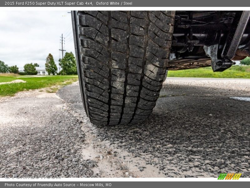Oxford White / Steel 2015 Ford F250 Super Duty XLT Super Cab 4x4