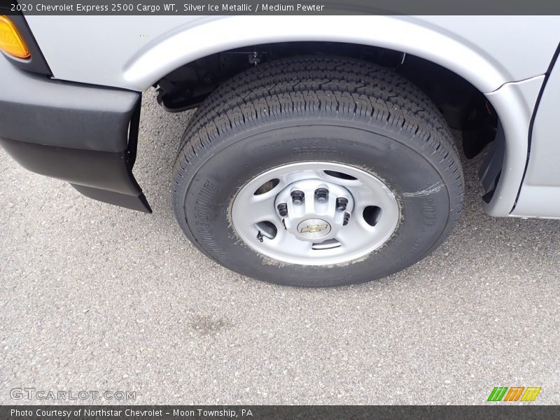 Silver Ice Metallic / Medium Pewter 2020 Chevrolet Express 2500 Cargo WT