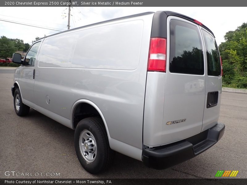 Silver Ice Metallic / Medium Pewter 2020 Chevrolet Express 2500 Cargo WT
