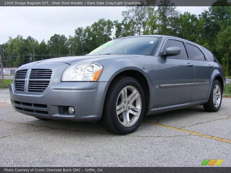 Silver Steel Metallic / Dark Slate Gray/Light Graystone 2006 Dodge Magnum SXT