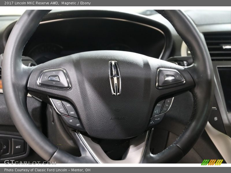 Magnetic / Ebony 2017 Lincoln MKC Reserve AWD