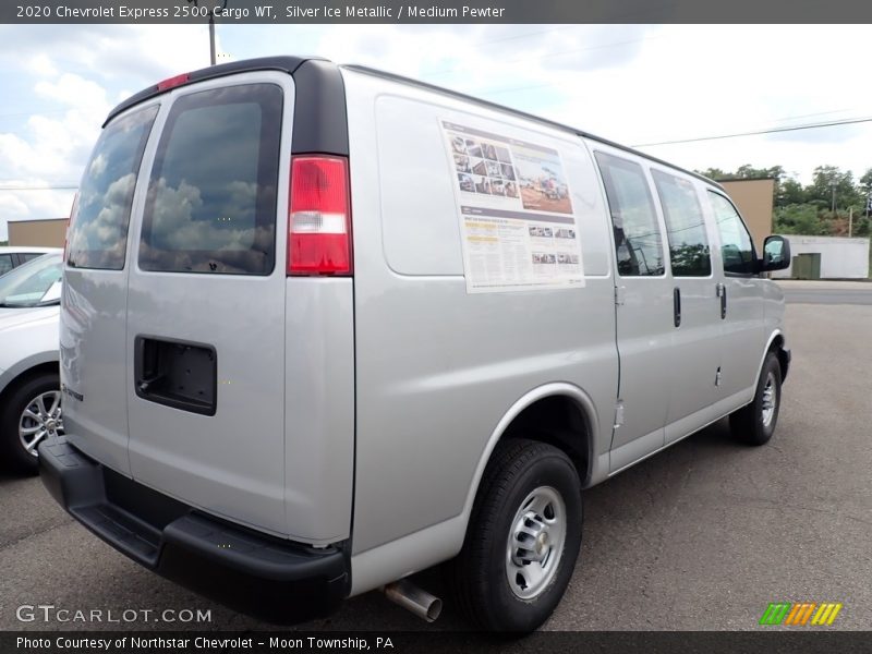 Silver Ice Metallic / Medium Pewter 2020 Chevrolet Express 2500 Cargo WT