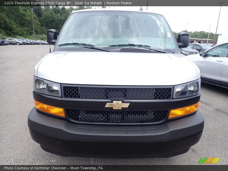 Silver Ice Metallic / Medium Pewter 2020 Chevrolet Express 2500 Cargo WT