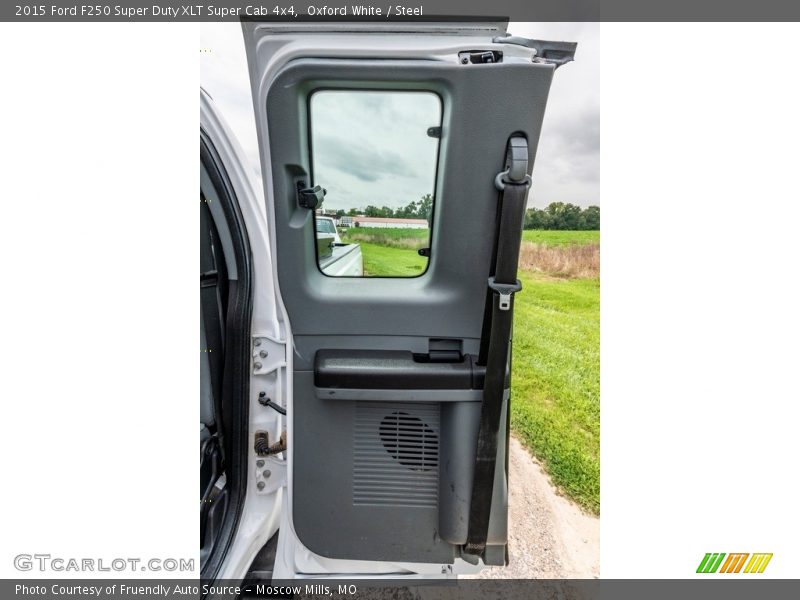 Oxford White / Steel 2015 Ford F250 Super Duty XLT Super Cab 4x4