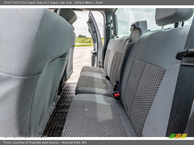 Oxford White / Steel 2015 Ford F250 Super Duty XLT Super Cab 4x4