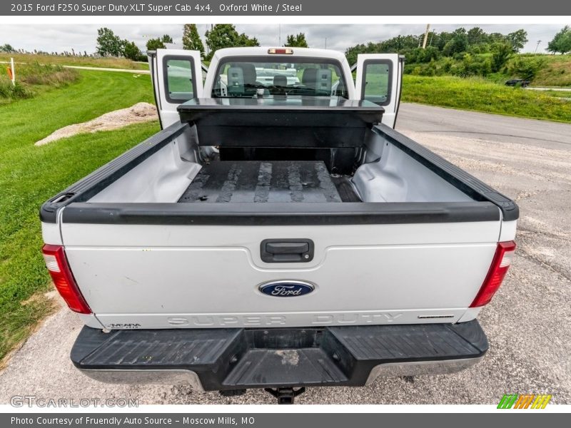 Oxford White / Steel 2015 Ford F250 Super Duty XLT Super Cab 4x4