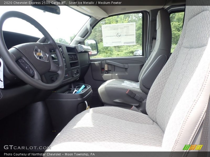 Silver Ice Metallic / Medium Pewter 2020 Chevrolet Express 2500 Cargo WT