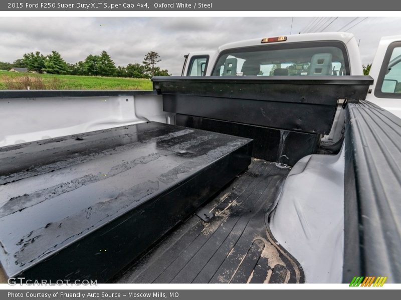 Oxford White / Steel 2015 Ford F250 Super Duty XLT Super Cab 4x4