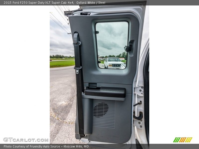 Oxford White / Steel 2015 Ford F250 Super Duty XLT Super Cab 4x4