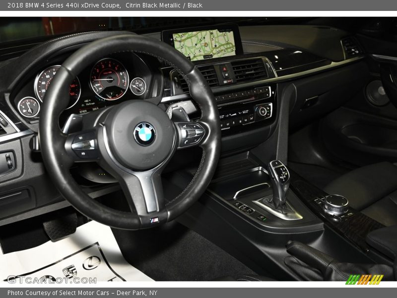Citrin Black Metallic / Black 2018 BMW 4 Series 440i xDrive Coupe