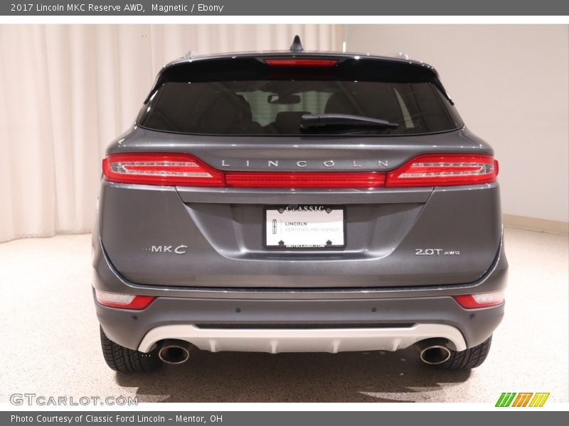 Magnetic / Ebony 2017 Lincoln MKC Reserve AWD